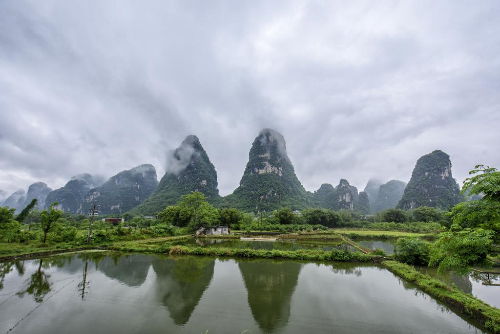 Yangshuo Leisure Tea Lodge Exterior foto