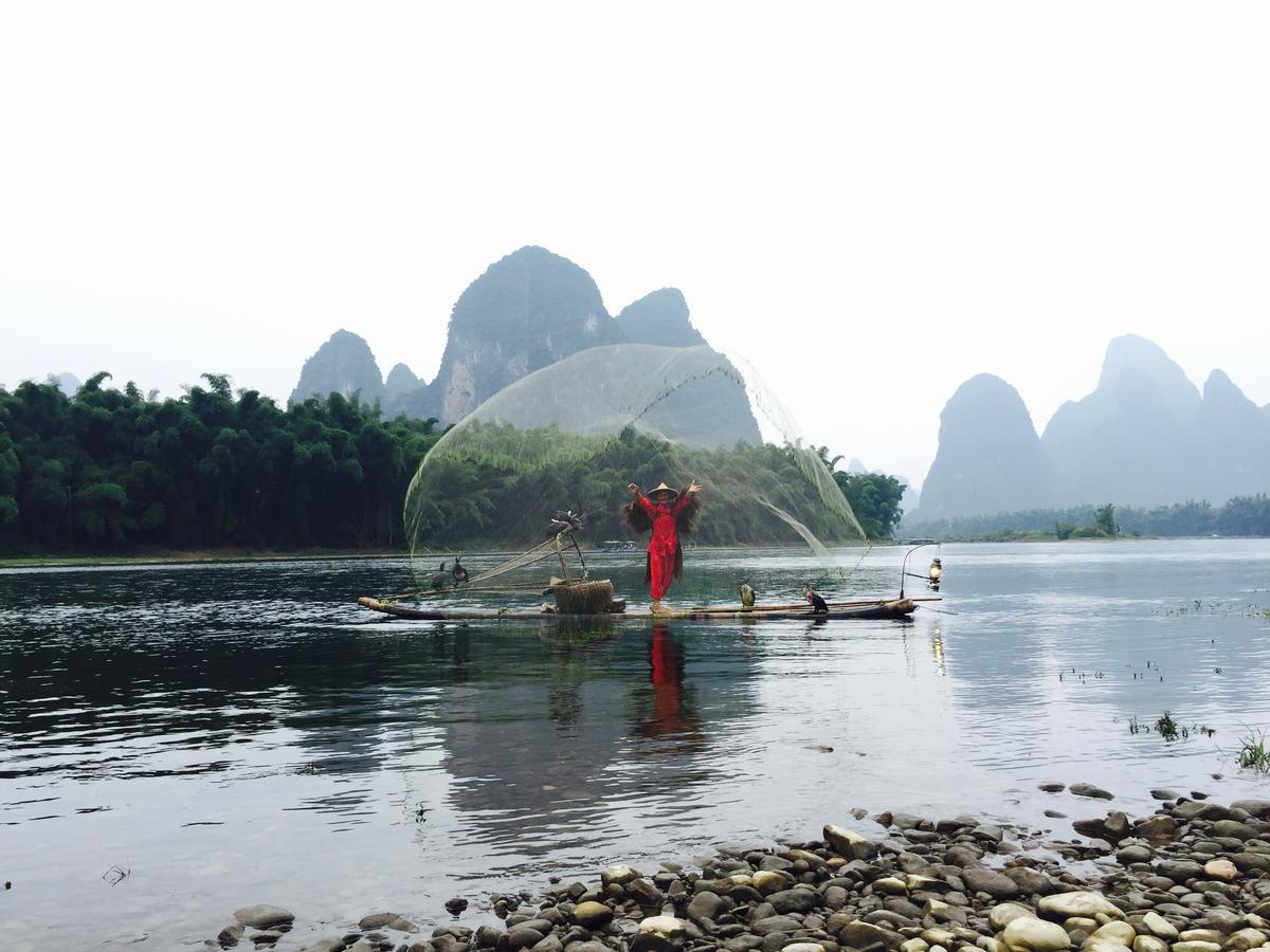 Yangshuo Leisure Tea Lodge Exterior foto